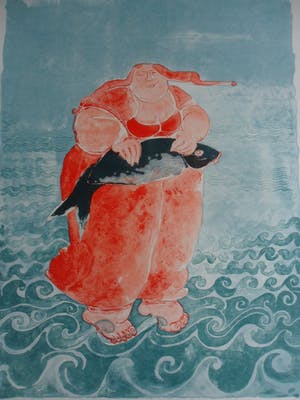 Ada Breedveld - Litho, Titel, Sea Woman kopen? Bied vanaf 50!