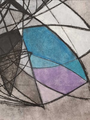 Niet of onleesbaar gesigneerd - Abstracte figuren kopen? Bied vanaf 1!