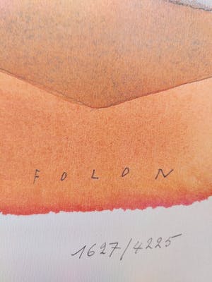 Jean Michel Folon - The Meeting kopen? Bied vanaf 175!