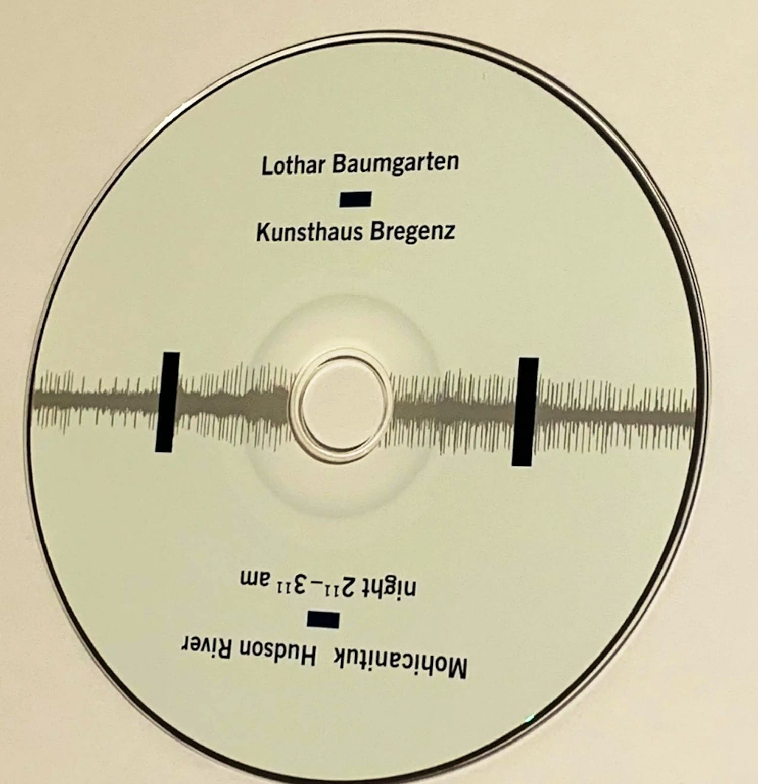 Lothar Baumgarten - CD no. I uit Seven Sounds Seven Circles verkocht voor € 1!
