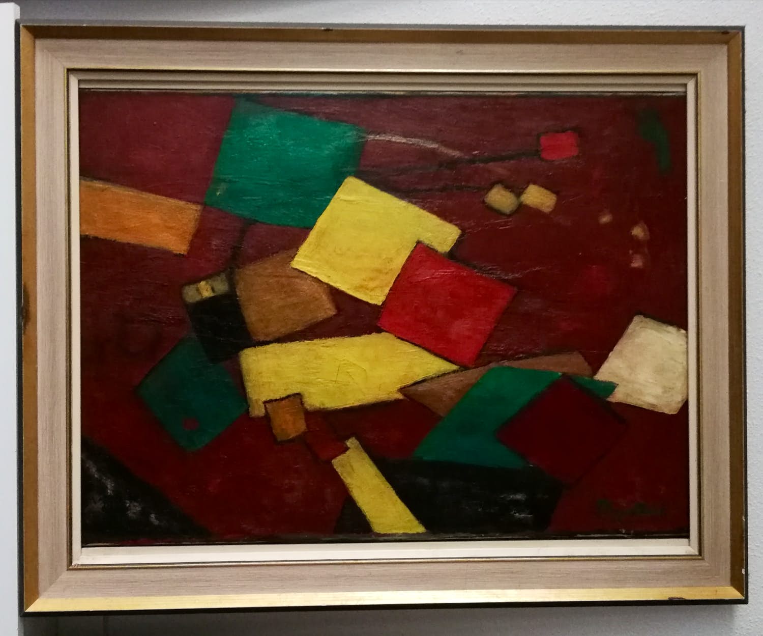 Tine Engelbart - Geometrie. Abstract. verkocht voor € 225!