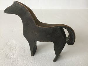Curiosa - Bronzen Paard.Raimund Schmelter. kopen? Bied vanaf 65!