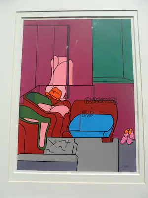 Valerio Adami - Litho. Titel , Chocolatc kid kopen? Bied vanaf 45!