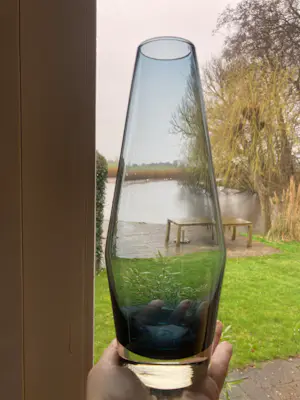 Tamara Aladin - Riihimaki Riihimaen Lasi Oy Glazen vaas Door Tamara Aladin, 1960 kopen? Bied vanaf 55!