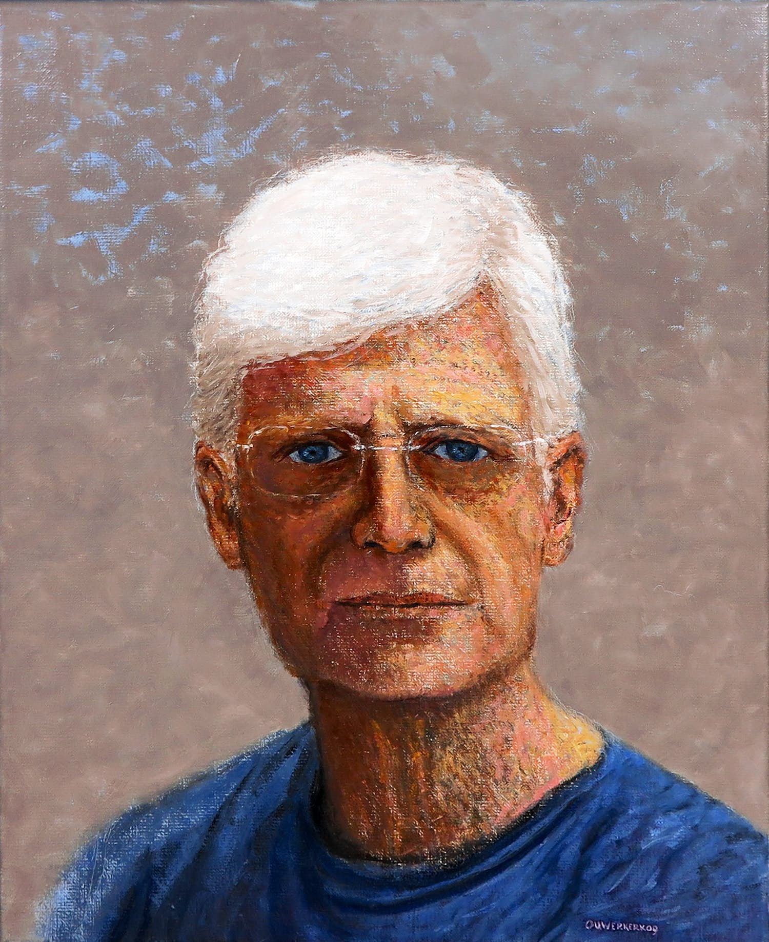 Willem Ouwerkerk - Olieverf op doek, Zelfportret kopen? Bied vanaf 1!