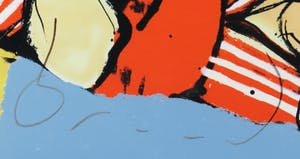 Herman Brood - Zeefdruk, Voetbal - Ingelijst kopen? Bied vanaf 200!