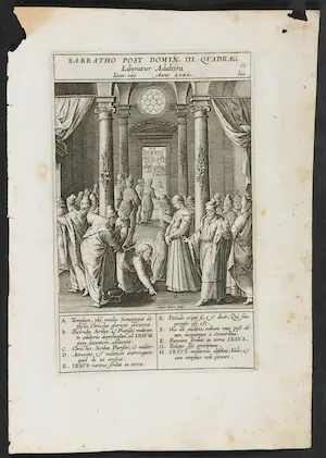 Antonius Wierix - en Karel van Mallery - Vier kopergravures uit de Natalisbijbel kopen? Bied vanaf 1!