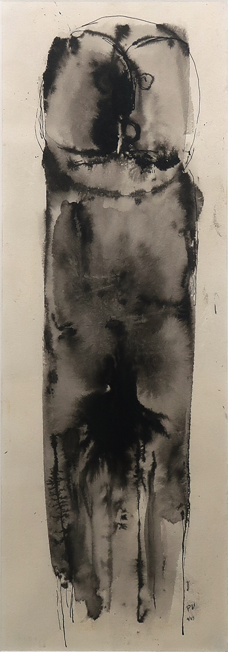 Niet of onleesbaar gesigneerd - Droge naald ets, Uil - Ingelijst kopen? Bied vanaf 1!