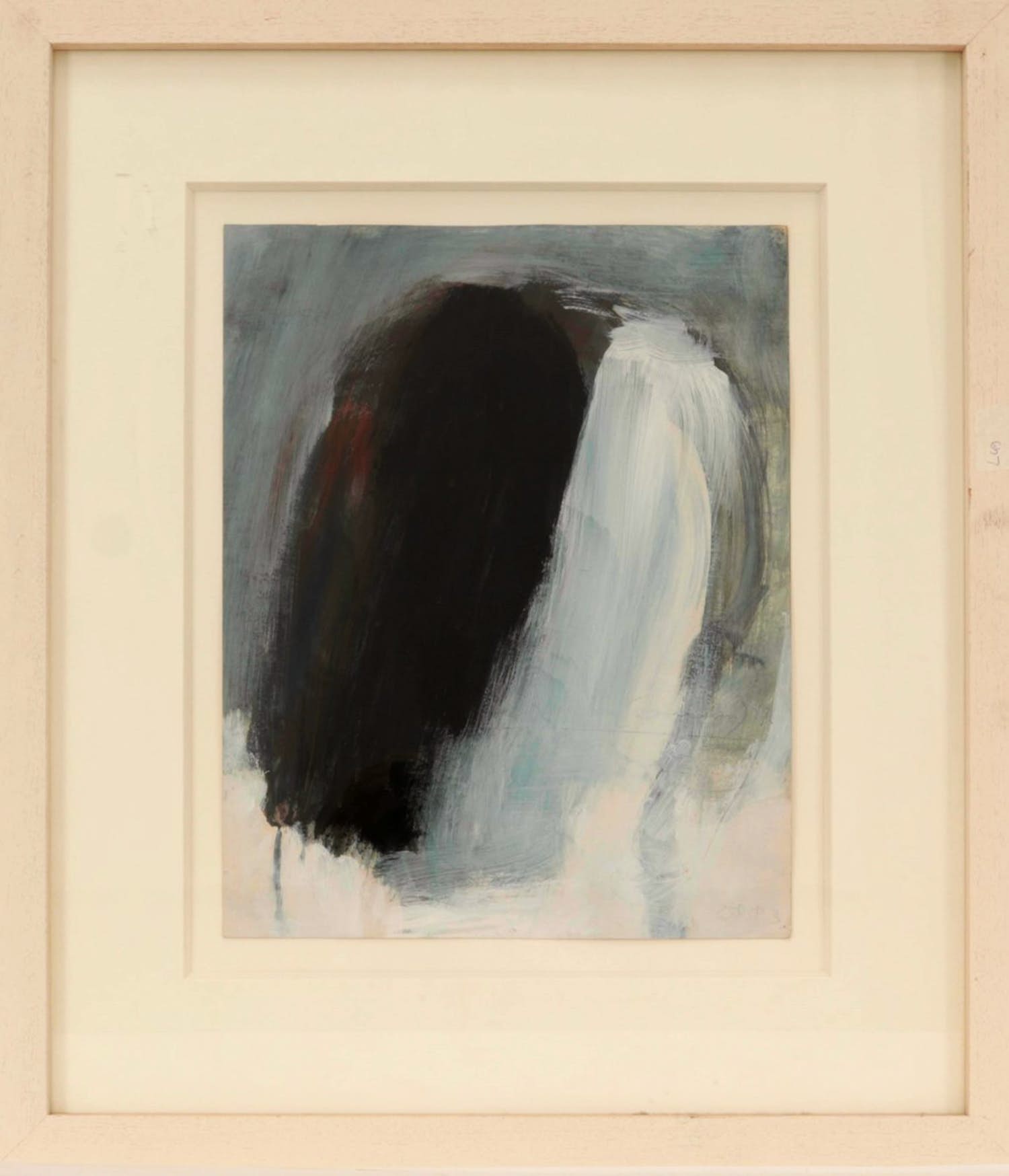 Eugène Brands - "Yin Yang" - 29 VIII 1994-3 - Handtekening op de achterzijde kopen? Bied vanaf 1350!