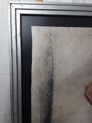 Chris Tonbreeker - Vrouw figuur no:2 krijttekening,naakt kopen? Bied vanaf 50!