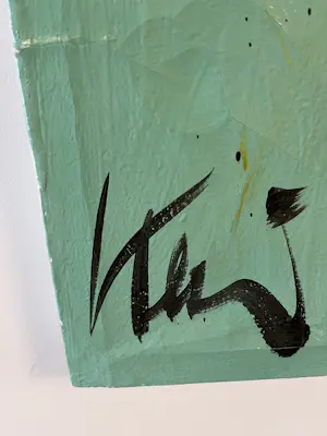 Peter Robert Keil - Dubbel Portret licht groen kopen? Bied vanaf 100!