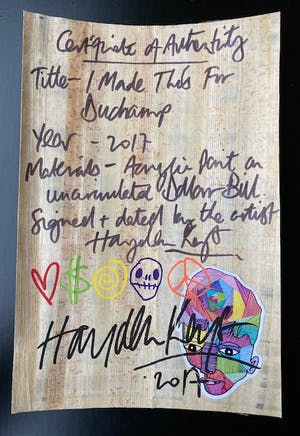 Hayden Kays - I Made This For Duchamp kopen? Bied vanaf 100!