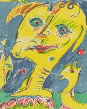 Carl-Henning Pedersen - Zonder titel kopen? Bied vanaf 135!