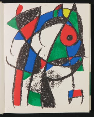 Joan Miro - Samlade Litografier I en II, Twee overzichtscatalogi met originele litho's kopen? Bied vanaf 200!
