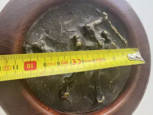 Jits Bakker - Dansende Nar 1975 penning in deurknop kopen? Bied vanaf 80!