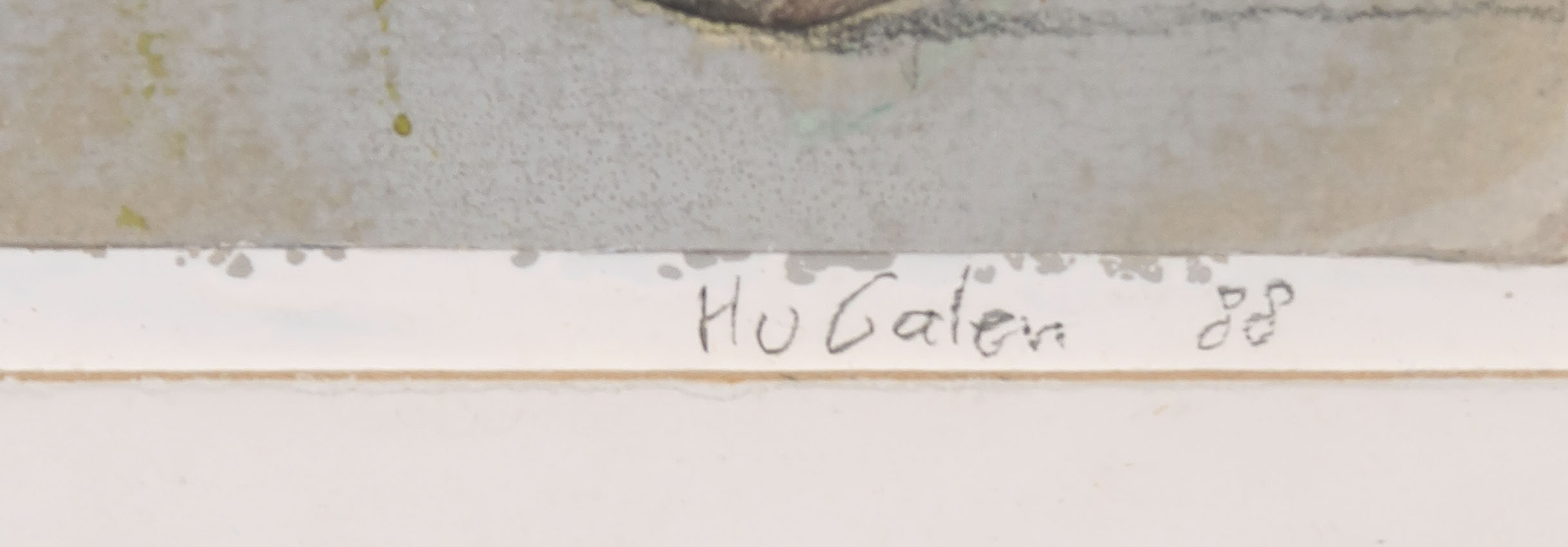 Helmuth van Galen - Gemengde techniek op papier, Our Memory d3 - Ingelijst kopen? Bied vanaf 1!