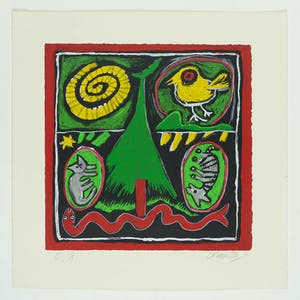Corneille - ‘Sapin’, gesigneerde lithografie, 1994 kopen? Bied vanaf 149!