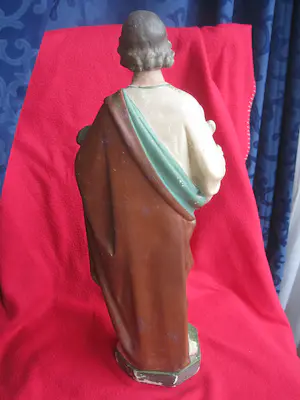 Heiligenbeeld - Jozef van Nazareth, pleegvader en timmerman. kopen? Bied vanaf 45!