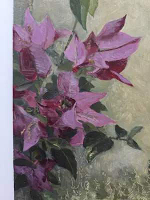 Jan Coenraad Nachenius - Bloemen. Bougainville. Stilleven. Monogram. kopen? Bied vanaf 249!