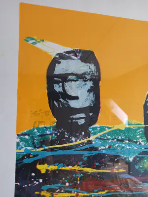 Herman Brood - Five indians (zeer groot) kopen? Bied vanaf 695!