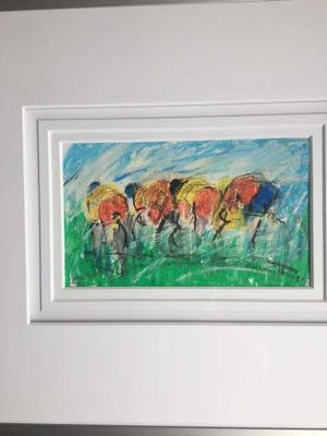 Wil Willemsen - 'wielrenners' kopen? Bied vanaf 300!