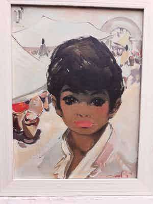 Willem Jilts Pol - Portet verkocht voor € 60!