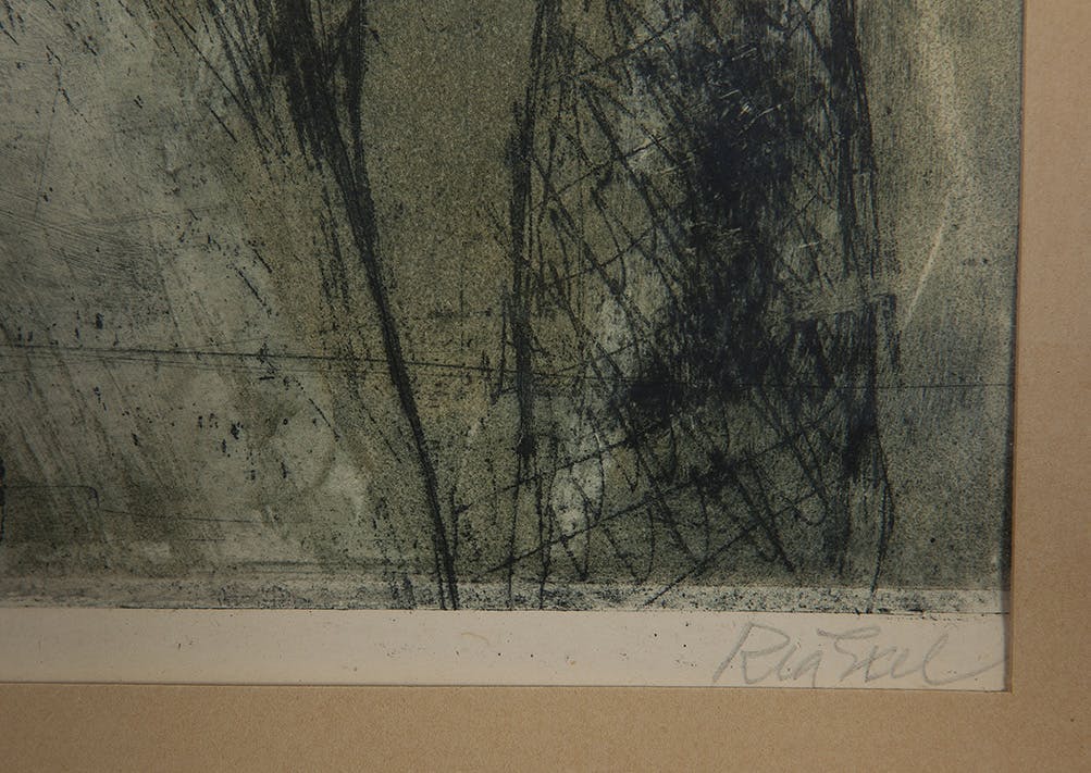 Ria Exel - Kleurets en aquatint - Evangelie van de heilige twaalven - BKR Den Haag kopen? Bied vanaf 10!