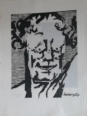 Buy Herman Gordijn - Zelfportret? Bid from 80!
