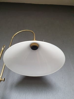 Curiosa - Vloerlamp / Leeslamp – Koper en Opaline glas kopen? Bied vanaf 99!