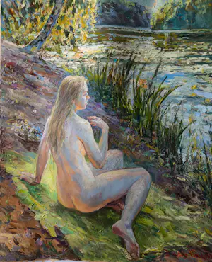 Dmitri Kostylov - Nimf bij de rivier kopen? Bied vanaf 700!