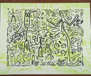 A.R. Penck - Ohne Titel verkauft für € 265!