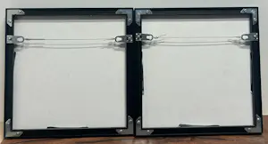 Ad van Hassel - 2x fraaie Tulpen, kleurenzeefdruk ("ingelijst) kopen? Bied vanaf 55!