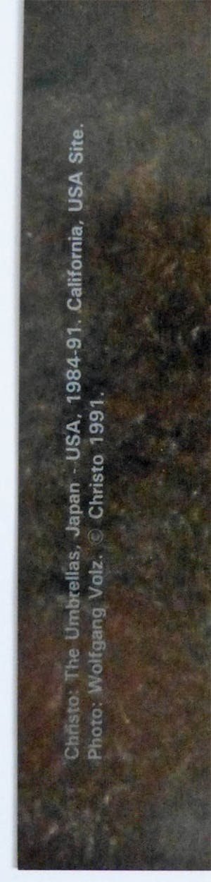 Christo - The Umbrellas - USA Site kopen? Bied vanaf 180!