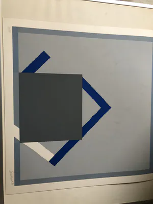 Hans Landsaat - Grijs vierkant kopen? Bied vanaf 40!