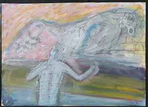 Carmelo Zotti - Lot van vier originele werken in gemengde techniek kopen? Bied vanaf 60!