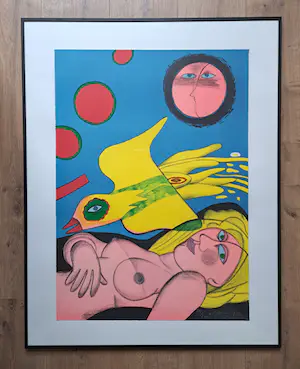 Corneille - Litho " Le Ciel Bleu" kopen? Bied vanaf 275!