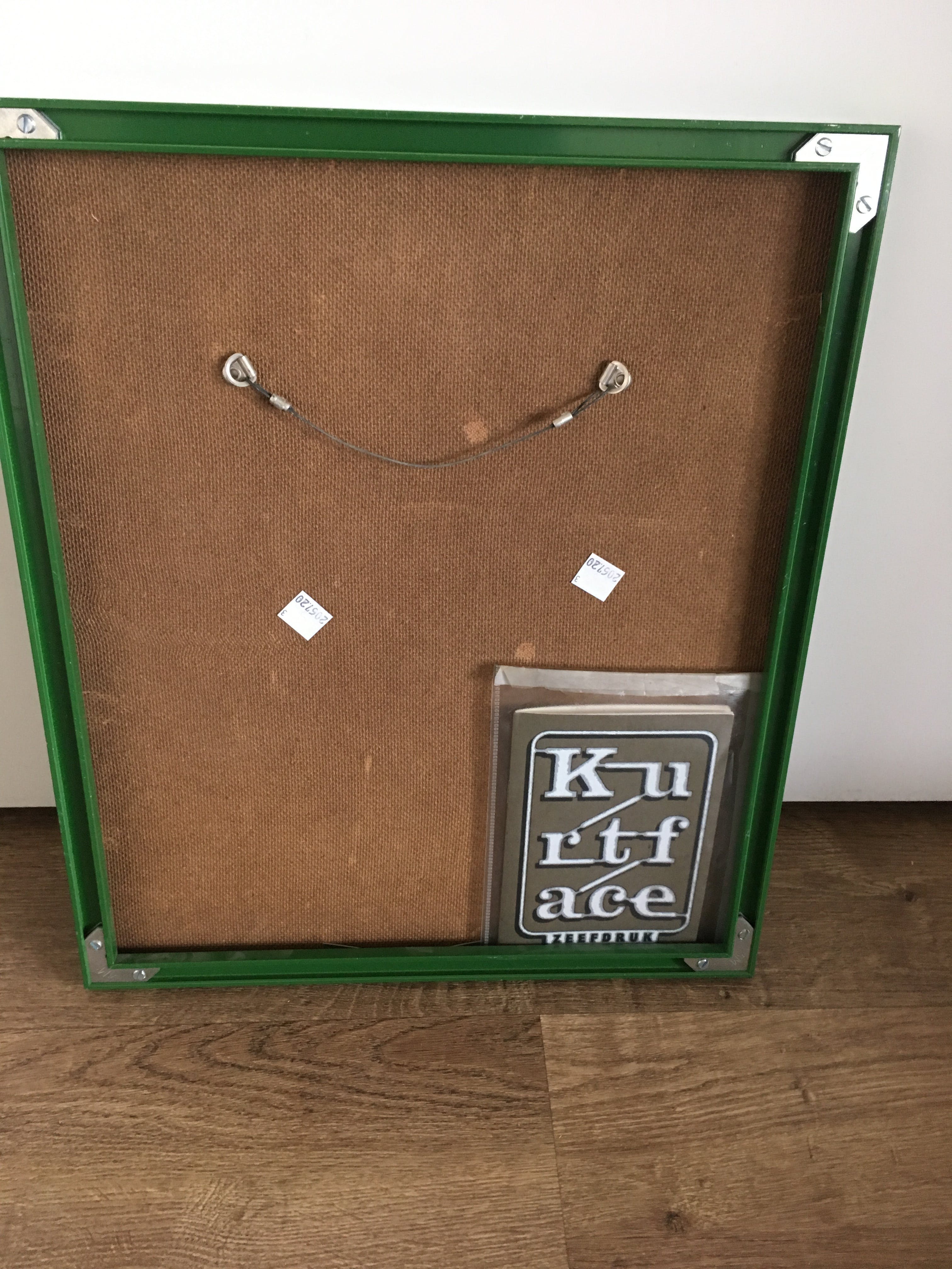 Sandra Klaassen - Zeefdruk ‘ Koos ‘ ingelijst. kopen? Bied vanaf 40!