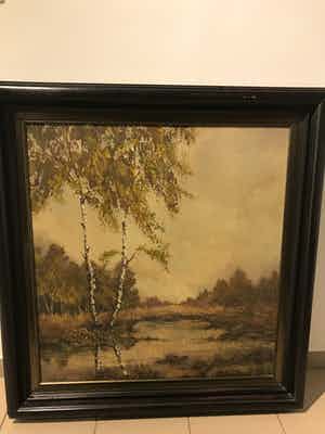 Adèle Koekkoek - Landschap verkocht voor € 100!