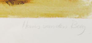 Hans van den Berg - Zeefdruk, Toulon kopen? Bied vanaf 20!