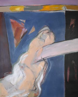 Thijs Buit - Acryl op papier, Zonder titel kopen? Bied vanaf 1!