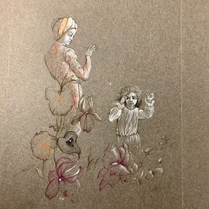 Leonor Fini - Esprit en fleur kopen? Bied vanaf 25!