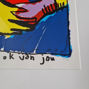 Herman Brood - Kook van Jou - zeefdruk - 350 ex. kopen? Bied vanaf 300!