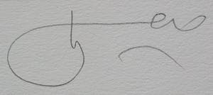 Willi Kissmer - Glicee: stehende mit Grünner jacke - 2015 kopen? Bied vanaf 110!