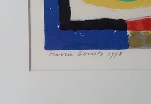 Harrie Gerritz - Zonder titel - Ingelijst kopen? Bied vanaf 55!