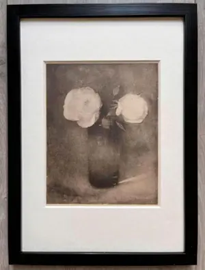 AcheterJan Mankes - Originele Heliogravure Pioenrozen in Vaas 1923? Enchérissez de 125!