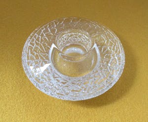 Orrefors - Votive Discus - ontwerp Lars Hellsten kopen? Bied vanaf 10!