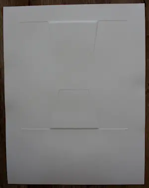 Harry van Kuyk - Reliëfdruk: Geometrische compositie kopen? Bied vanaf 195!