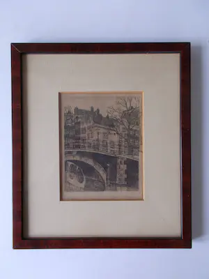 Sal Meijer - ets Reguliersgracht kaufen? Bieten Sie von 65!