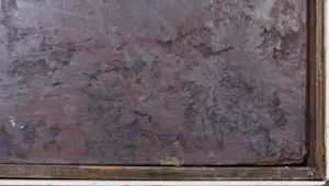 Niet of onleesbaar gesigneerd - Olieverf op paneel, Abstracte voorstelling - Ingelijst kopen? Bied vanaf 1!