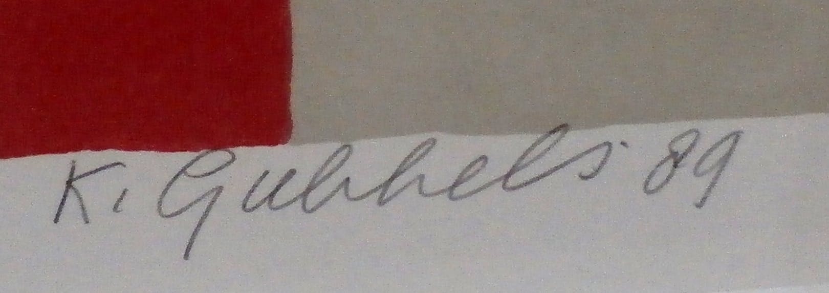 Klaas Gubbels - Zeefdruk: 1989 kopen? Bied vanaf 395!